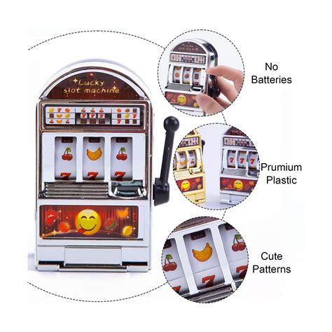BigOtters Mini Slot Machine Toy, 2PCS Mini Lucky .